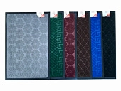 картинка Коврик придверный с ворсом на резиновой основе 60*90СМ в ассортименте (однотонный) /24шт — Великий Путь