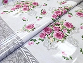 картинка Клеенка ПВХ на тканевой основе "ГЛЯНЕЦ"0,26мм 1,37*20м мод. ST5578-1 — Великий Путь