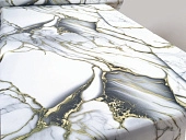 картинка Клеенка ПВХ на тканевой основе "Мрамор", 1,4*20м., мод. ULA-1892KG — Великий Путь