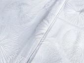 картинка Клеенка ПВХ без основы ажурная 1,37*20м, БЕЛЫЙ, мод. LS-A001 — Великий Путь