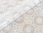 картинка Клеенка ПВХ без основы Ажурная Лайт 1,37*20м, БЕЛЫЙ, мод.LS-148B — Великий Путь