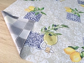 картинка Клеенка ПВХ столовая двухсторонняя Double Print 0,2*1,37*20м, ПВХ  мод. ST5219-1/5074-5 (вывод) — Великий Путь