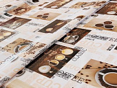 картинка Клеенка ПВХ на тканевой основе "ГЛЯНЕЦ" 0,26мм*1,37*20м мод. STS5257-1 — Великий Путь